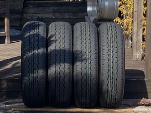 送料税込29,000円～【 新車外し 2023年製 BRIDGESTONE RD613 4本 】195/80R15 107/105 ブリヂストン ハイエース キャラバン 