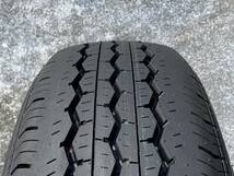 送料税込31800円～【新車外し 2023年 BRIDGESTONE RD613 タイヤホイールセット ハイエース新品ホイールキャップ付】195/80R15 107/105 272_画像8