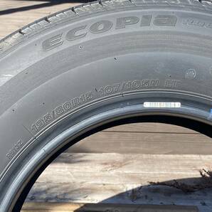 送料税込28,000円～【 新車外し 2023年製 BRIDGESTONE RD613 4本 】195/80R15 107/105 ブリヂストン ハイエース キャラバン 227の画像3