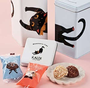 カルディ★キャットクランチ缶★完売品★白色★ネコの日★猫の日★ねこ★猫★ネコ★猫缶★ネコ缶★KALDI★新品★レア★入手困難★即決有