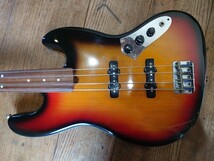 フレットレスベース　FERNANDES 詳細不明　ジャンク エレキベース JAZZBASS_画像3