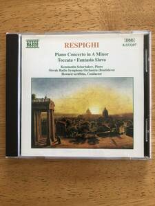 RESPIGHI 　　　 Piano Concerto in A Minor　 Toccata・Fantasia Slava