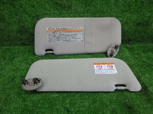 # prompt decision equipped H20 year 140 Corolla Axio NZE141 original sun visor left right set vanity mirror sunshade used [ZNo:05006747]