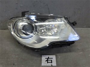 # H21年 VW 1T ゴルフ トゥーラン 1TCAV TSI 純正 右 HID ヘッド ライト バラスト 付 1T2941752A 右ハンドル コーティング済 [04014085]