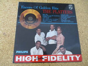 ◎The Platters　ザ・プラターズ★Encore Of Golden Hits/日本ＬＰ盤☆ピクチャー・シート