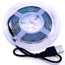 LEDテープライト 5V 白昼色 / 8メートル （４m×２本 USBケーブル付）★ 匿名配送・無料 ★_画像6