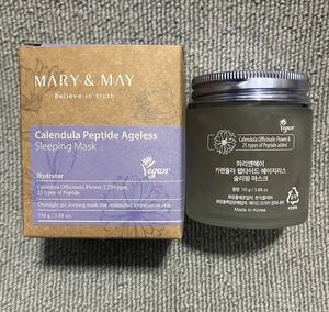 mary and may sc カレンデュラペプチド エイジレススリーピングマスク 110g