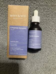 Mary & May 6 Peptide Complex Serum 6ペプチドコンプレックスセラム30ml ほぼ未使用品