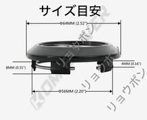 RAYS センターキャップ TE37ULTRA SAGA SL 黒 WORK ワークホイールキャップ　レイズ ホイール　64ミリ_画像2