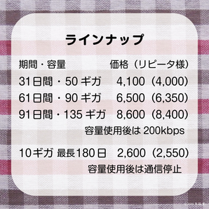 [31日間50GB使い切り] データ通信専用プリペイドSIM [DOCOMO回線MVMO] （規定容量使用後は通信停止） #冬狐堂の画像8