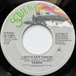 【試聴 7inch】Carrie Lucas / I Gotta Keep Dancin' 7インチ 45 muro koco フリーソウル サバービア 