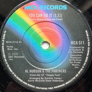 【試聴 7inch】Al Hudson & The Partners / You Can Do It 7インチ 45 muro koco フリーソウル Brand New Heavies One Way Cut Chemist