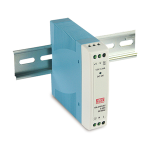  switching regulator 24V 0.42A 10W direct current stabilizing supply DIN rail correspondence Meanwell MDR-10-24