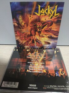 ☆JACKYL☆NIGHT OF THE LIVING DEAD【必聴盤】ジャッカル ライヴ CD 廃盤 入手困難 国内盤未発