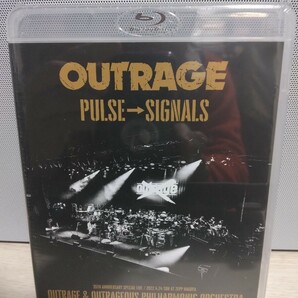 ☆OUTRAGE☆PULSE→SIGNALS【国内盤】アウトレイジ ジャパメタ最高峰 Blu-ray 新品未開封 シュリンク有り の画像1