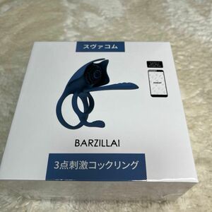  【新品】【未開封】SVAKOM (3点刺激コックリング)アプリコントロール 遠隔操作 BARZILLAI