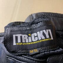 TRICKY トリッキー レザー ライディングパンツ レーシングパンツ M-5L_画像6