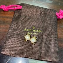 ケイトスペード katespade フクロウ イヤリング ピアス_画像2