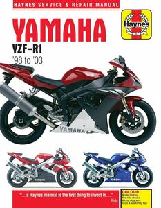 ★新品★送料無料★ヤマハ Yamaha YZF-R1 '98-'03★ヘインズ解説マニュアル★