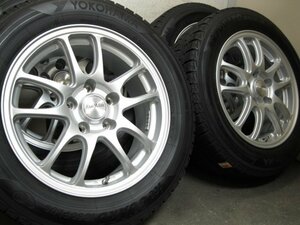 ■USED■MANARAY16インチ ＆ YK iceGUARD iG50plus 205/60R16 4本■90ノア/90ヴォクシー他■