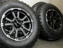 ■未使用■MUDBAHN XR-600S＆TOYO OPEN COUNTRY M/T-R 195R16C 4本セット■ジムニーサイズ■_画像1