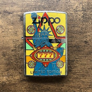 【ITO76WII9FCJ】Zippo ジッポー オイルライター リアルNo入り 自由の女神777