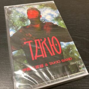 新品未開封 伊藤多喜雄&TAKIO BAND【Takio】カセットテープ CBS/Sony 28KH 5123 1988