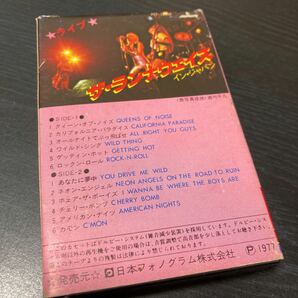 ザ・ランナウェイズ【ライブ！ ザ・ランナウェイズ・イン・ジャパン Live In Japan】Mercury PCT-12168 Rock 1977 カセットテープの画像3