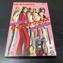 ザ・ランナウェイズ【ライブ！ ザ・ランナウェイズ・イン・ジャパン Live In Japan】Mercury PCT-12168 Rock 1977 カセットテープ_画像1