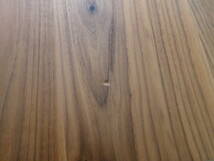 HIRASHIMA 「CARAMELLA」　ヒラシマ　カラメッラ　ダイニングテーブル　ウォールナット　無垢材　重厚　天然木　W1540×D840　\26万　_画像9