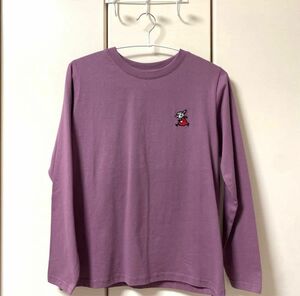 Honeys ハニーズ ムーミン リトルミイ ロンT Tシャツ 長袖 カットソー ロゴT ピンク キャラクター クルーネック