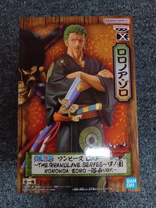 ゾロ　ワンピース DXF　THE GRANDLINE SERIES　ワノ国 RORONOA ZORO-浴衣ver.-　未開封品