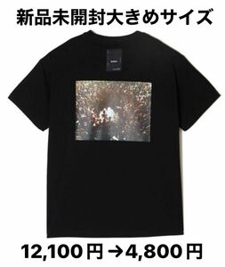 MSML tシャツ Tシャツ MOSH PHOTO T SHIRT ブラック　Lサイズ