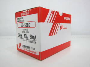 未使用品 テンパール 漏電遮断器 GB-53EC 3P3E 40A 30mA AC100-200V 雷サージ 高調波対応形 53EC4030 未開封 ⑦