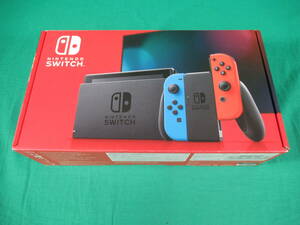 60/Q557★ニンテンドースイッチ本体★Nintendo Switch 本体 新型 JOY-CON ネオンカラー★HAD-S-KABAA★動作確認済 / 初期化済 中古品