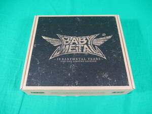 82/L822★邦楽CD★BABYMETAL ベビーメタル / 10 BABYMETAL YEARS - THE ONE LIMITED EDITION - THE ONE限定盤B クロニクルセット★未使用品