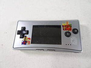 62/Ω984★任天堂（Nintendo） ゲームボーイミクロ （GAME BOY micro）本体★中古品・動作確認済み