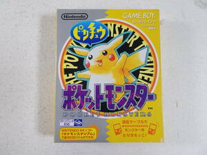 51/Ω988★GB★ゲームボーイソフト　ポケットモンスター ピカチュウ★任天堂★中古品・動作確認済み