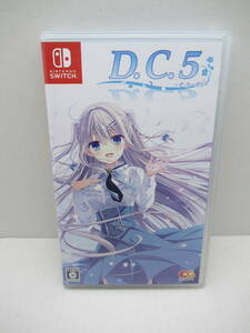 59/R206★D.C.5 〜ダ・カーポ5〜★Nintendo Switch ニンテンドースイッチ★エンターグラム★中古品 使用品