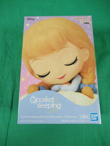 10/A547★Q posket sleeping Disney Characters -Cinderella- シンデレラ【A ver.】★フィギュア★バンプレスト★プライズ★未開封品 