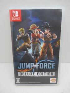 59/R323★JUMP FORCE デラックスエディション★Nintendo Switch ニンテンドースイッチ★バンダイナムコ★中古品 使用品 