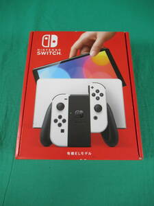 60/Q569★ニンテンドースイッチ本体★Nintendo Switch 本体 有機ELモデル White ホワイト★HEG-S-KAAAA★外箱ダメージあり★未使用品 