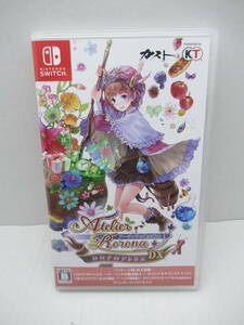 59/R418★ロロナのアトリエ ~アーランドの錬金術士~ DX★Nintendo Switch ニンテンドースイッチ★コーエーテクモゲームス★中古品 使用品