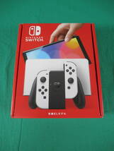 60/Q637★ニンテンドースイッチ本体★Nintendo Switch 本体 有機ELモデル White ホワイト★HEG-S-KAAAA★外箱ダメージあり★未使用品 _画像1