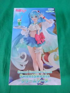 08/H603★初音ミク　 Exc∞d Creative Figure SweetSweets-クリームソーダ-★未開封