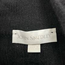 JOHN SMEDLEY 英国製 イギリス製 極上 メリノウール カシミヤ ニットカーディガン ニットコート ジョンスメドレー【送料一律/同梱可能】L_画像8