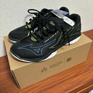 新品未使用　箱付き　バドミントンシューズ 26cm ミズノ MIZUNO ウェーブクロー EL 2 71GA228024　定価13200円