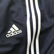 新品 正規品 【メンズXL】 紺 adidas アディダス ゴルフに最適 ジャージ パンツ スリーライン 春夏 オールシーズン スリムテーパード_画像3