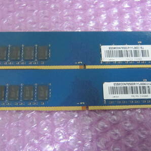 R066★RAMAXEL DDR4 PC4-2666V-UA2-11 8GB×2 計16GB 動作品の画像2