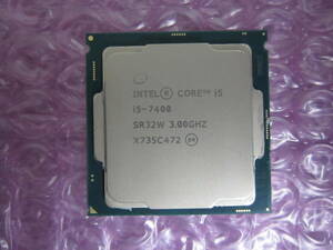 R088★CPU Intel Core i5 7400 SR32W 3.00GHz 動作品